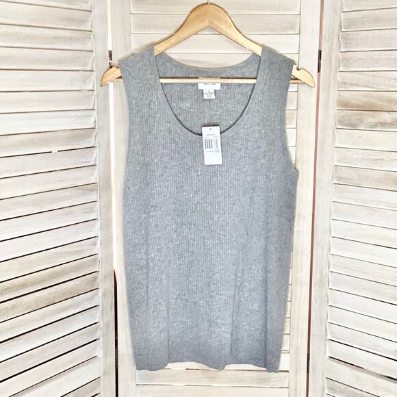 Neiman Marcus 3 Piece Heather Gray 100% Cashmere Lounge Set 1x NWT - Picture 4 of 12